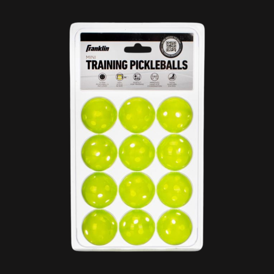 Mini Training Pickleballs (12 Pack)