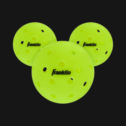 MaxGrit Textured Pickleballs (3-Pack)