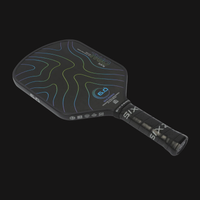 Six Zero Black Opal 14mm paddle angled view