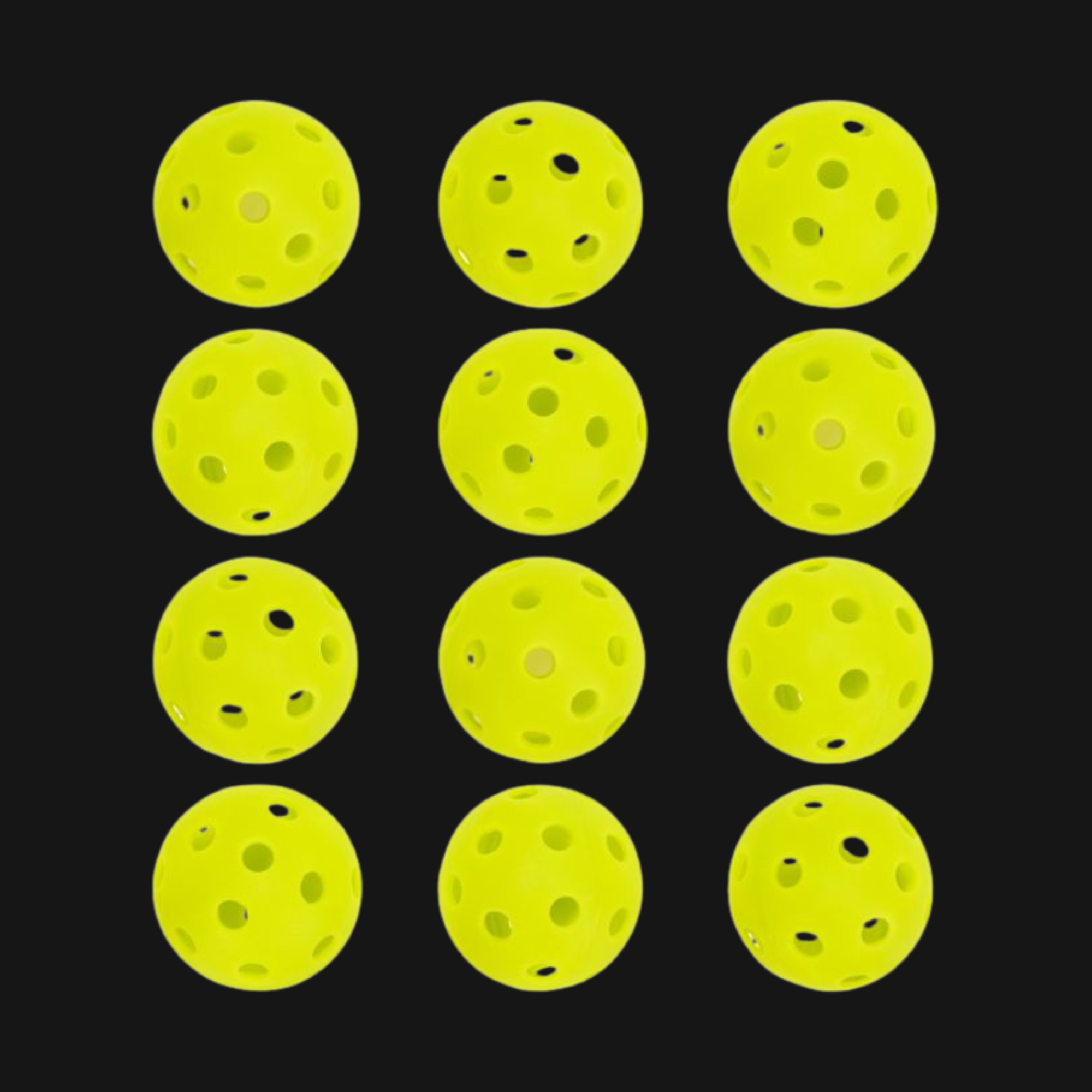 Mini Training Pickleballs (12 Pack)
