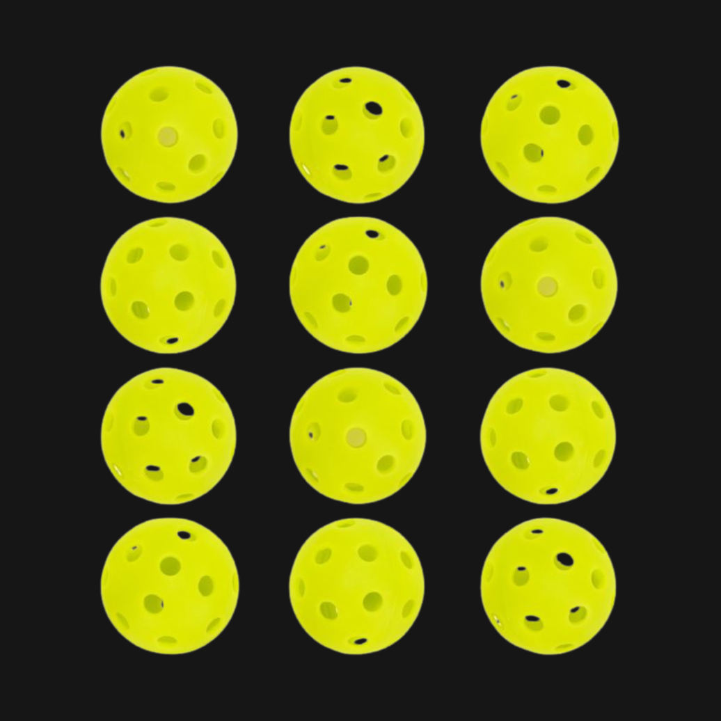 Mini Training Pickleballs (12 Pack)