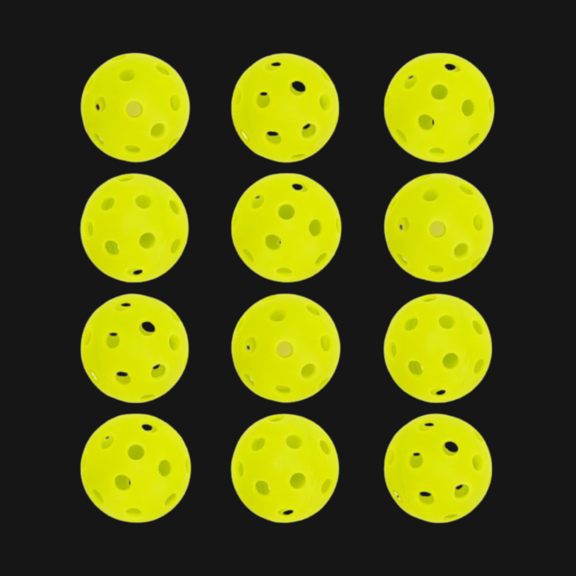 Mini Training Pickleballs (12 Pack)