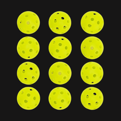 Mini Training Pickleballs (12 Pack)