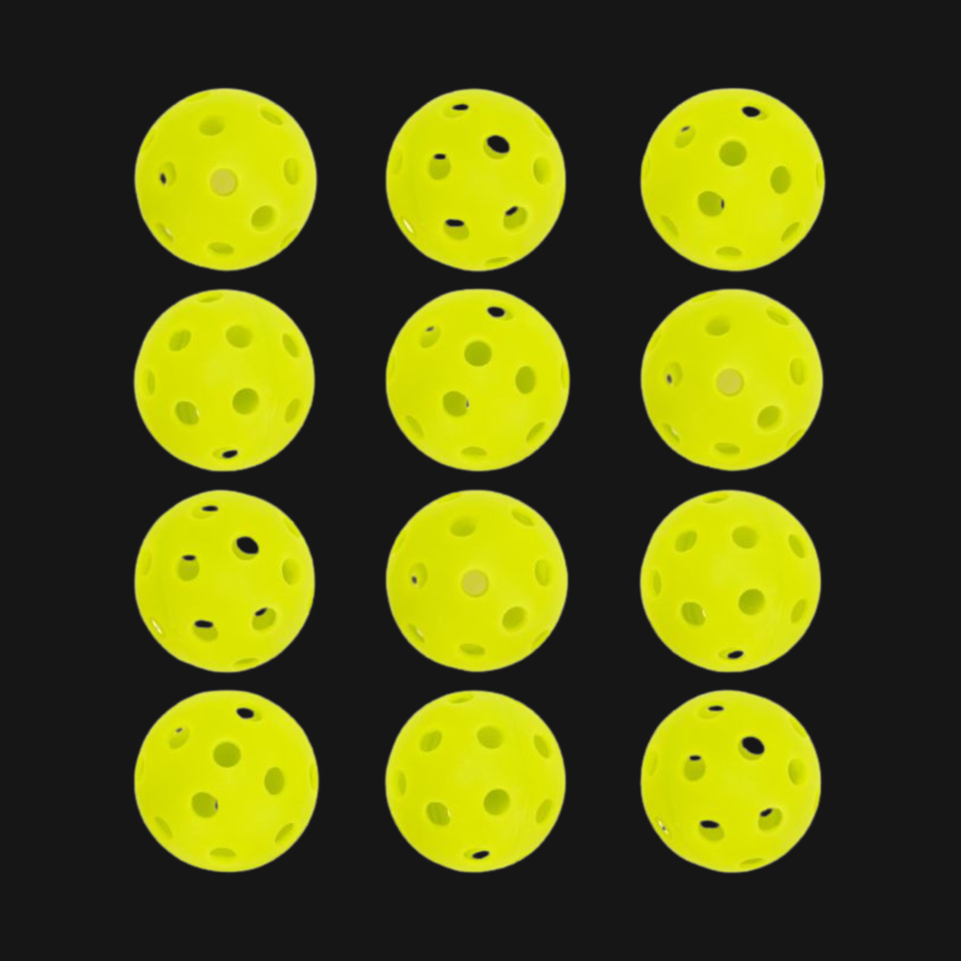 Mini Training Pickleballs (12 Pack)
