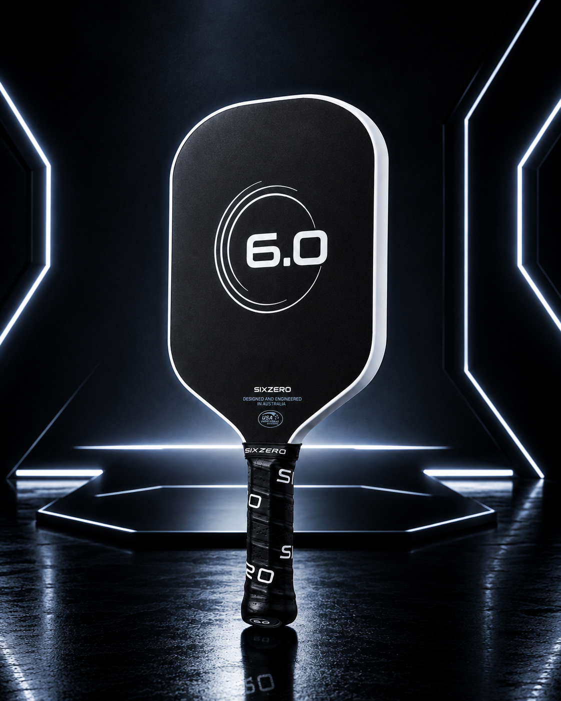 Six Zero Edgeless Double Black Diamond Control Paddle