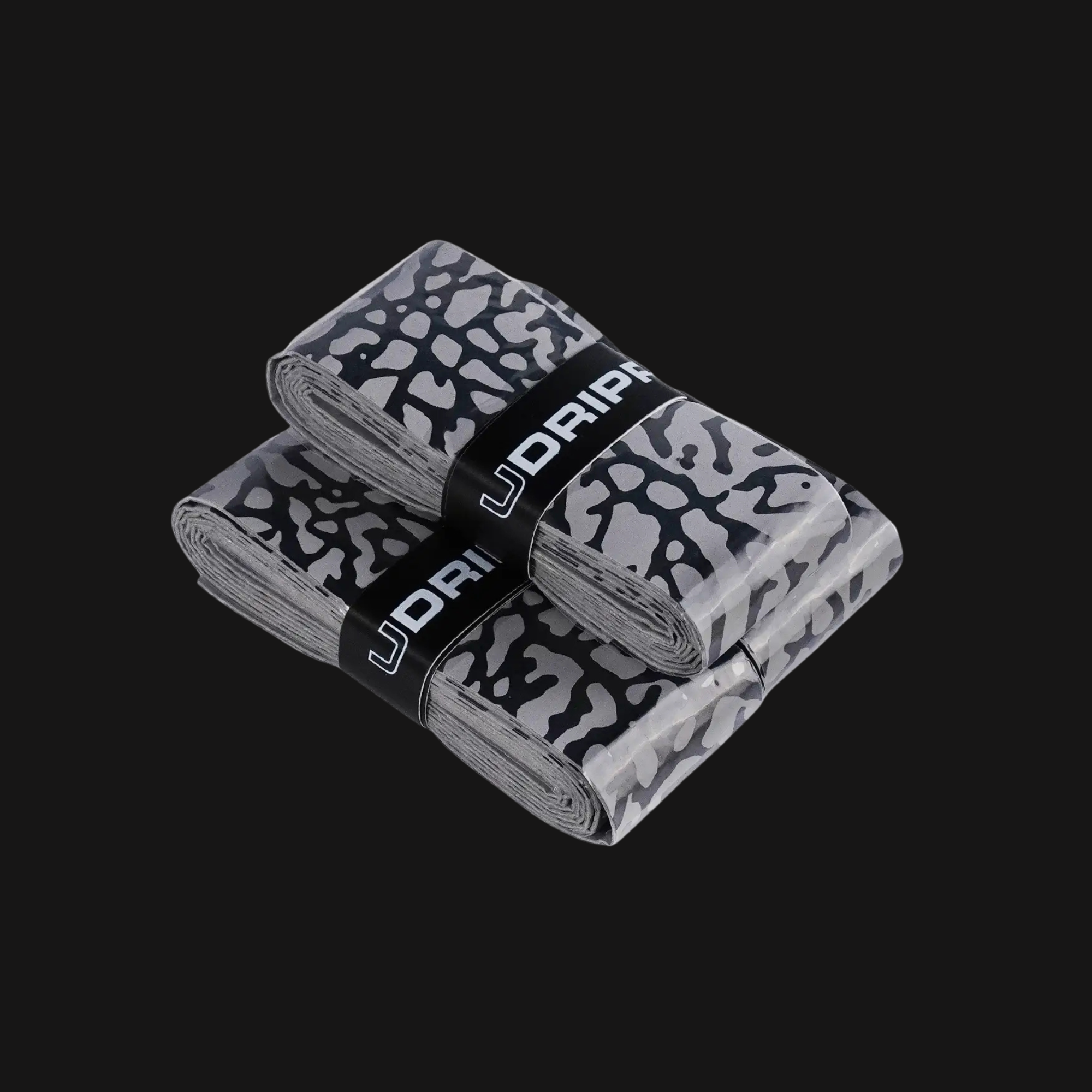 custom pickleball overgrip grey elephant texture close up