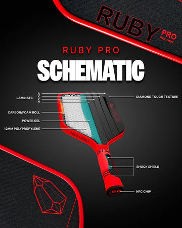 Six Zero Ruby Pro 14mm Paddle