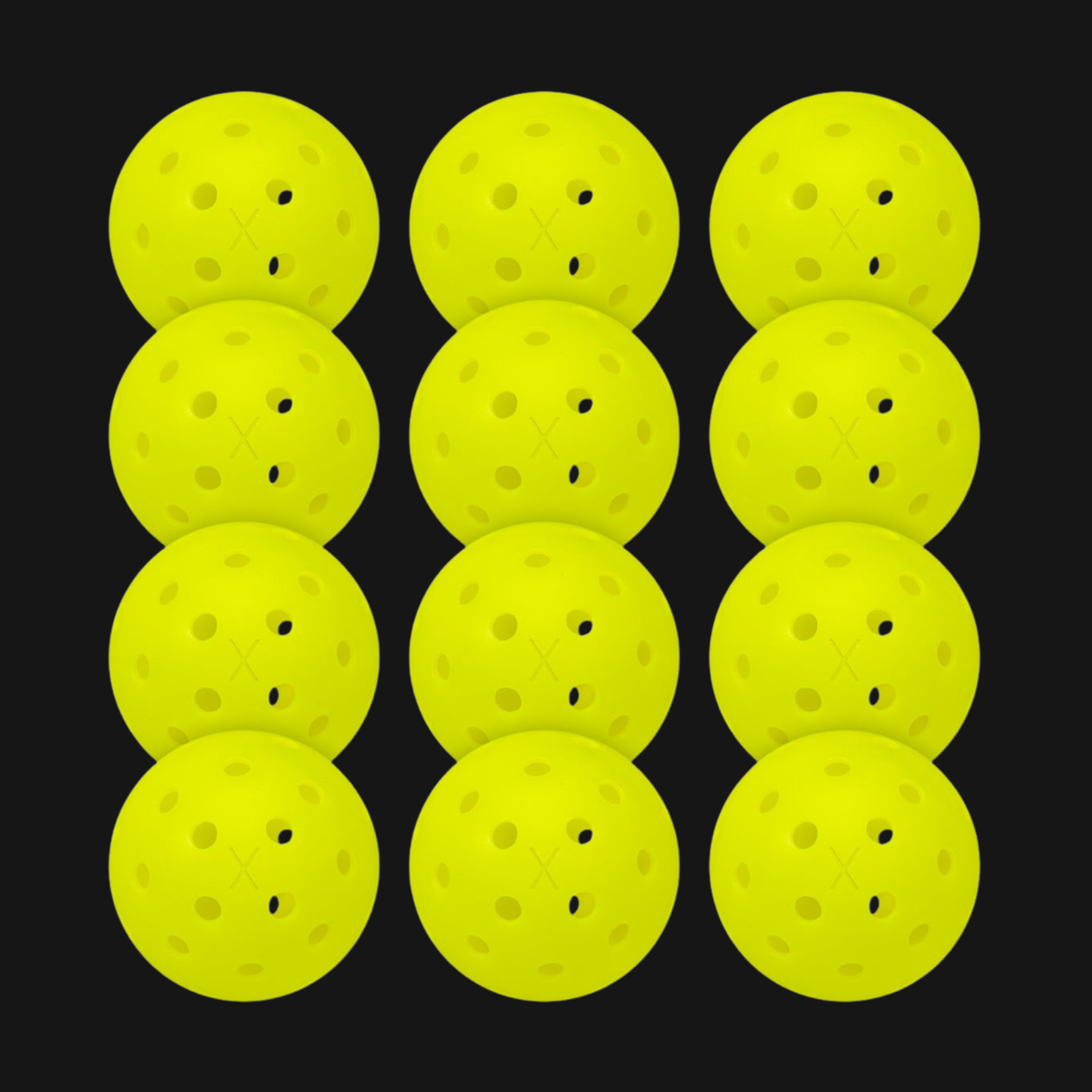 X-40 Outdoor Pickleballs (12 Pack Mesh)
